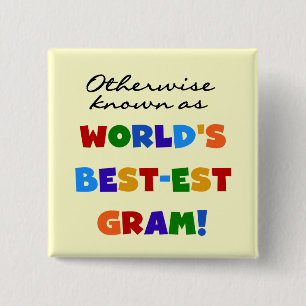 Chapa Cuadrada Si no conocido como regalos del gramo del