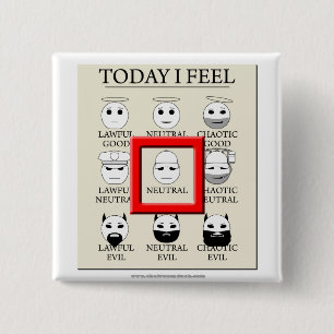 Chapa Cuadrada Siento hoy neutral