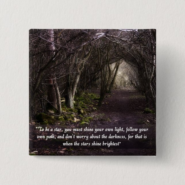 Chapa Cuadrada Siga su propio perno de la trayectoria (Anverso)