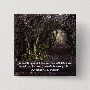 Chapa Cuadrada Siga su propio perno de la trayectoria