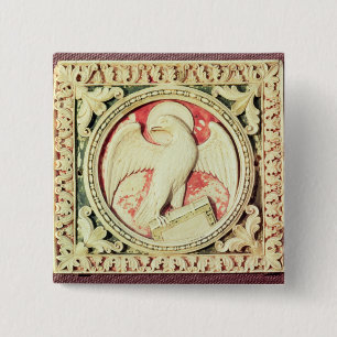 Chapa Cuadrada Símbolo de St. John el evangelista