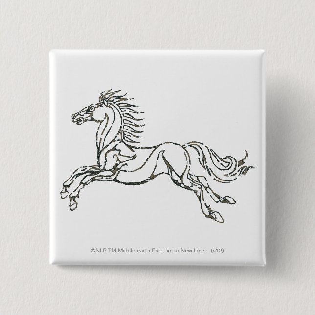 Chapa Cuadrada Símbolo Rohan (Anverso)