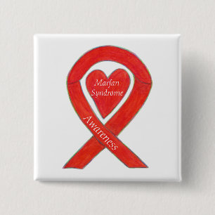 Chapa Cuadrada Síndrome de Marfan Conciencia Personalizados de la