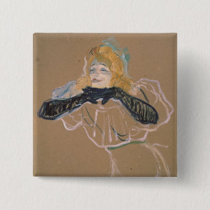 Chapa Cuadrada Singi de Enrique de Toulouse-Lautrec el Yvette