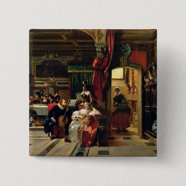Chapa Cuadrada Sir Anthony van Dyck en Londres, 1837 (Anverso)