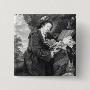 Chapa Cuadrada Sir Francisco Dashwood que adora Venus