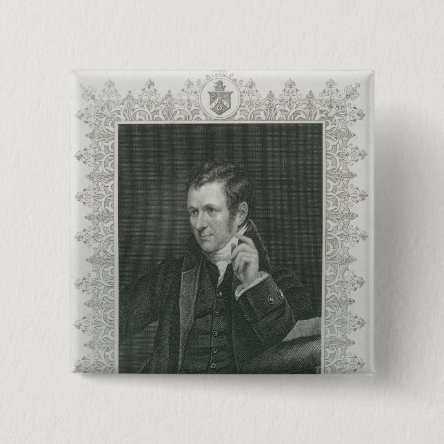 Chapa Cuadrada Sir Humphry Davy (Anverso)