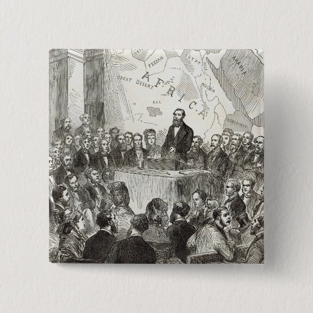 Chapa Cuadrada Sir Samuel Baker (Anverso)