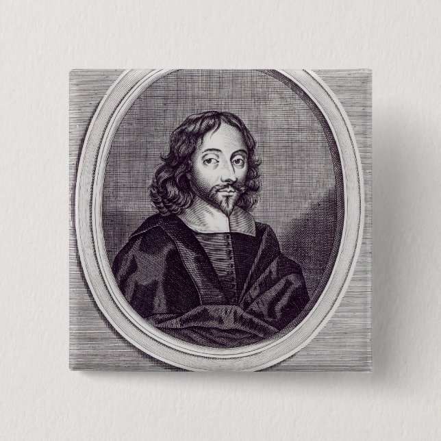 Chapa Cuadrada Sir Thomas Browne, grabado por Frederick (Anverso)