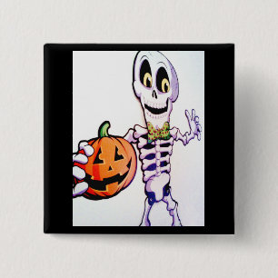 Chapa Cuadrada Skeleton