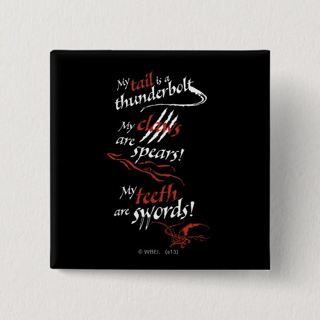 Chapa Cuadrada SMAUG™ Intro (Anverso)