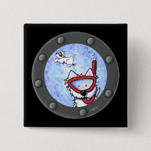 Chapa Cuadrada Snorkel Westies Porthole