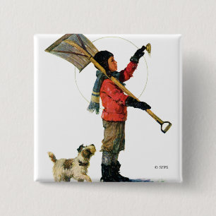 Chapa Cuadrada Snow Shoveler