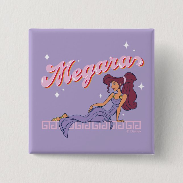 Chapa Cuadrada So Greek. So Chic. Megara Button (Anverso)