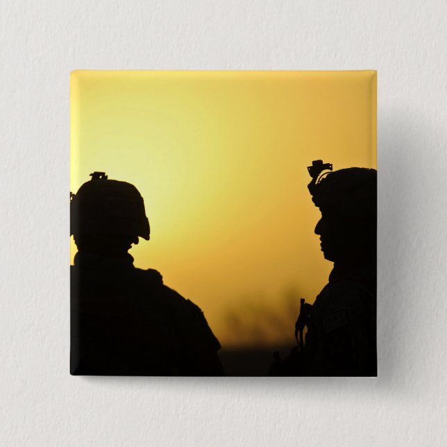 Chapa Cuadrada soldados (Anverso)