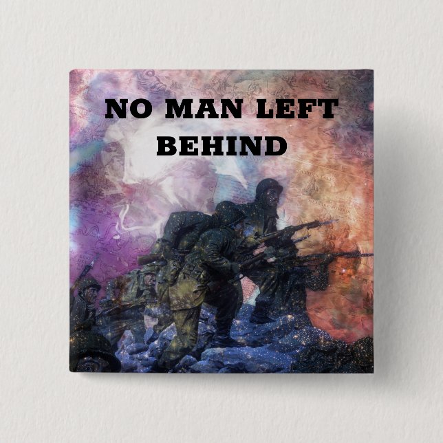 Chapa Cuadrada Soldados citando (Anverso)