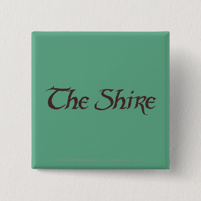 Chapa Cuadrada Sólido del nombre SHIRE™ (Anverso)
