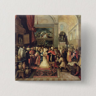 Chapa Cuadrada Solomon en el Hacienda del templo, 1633