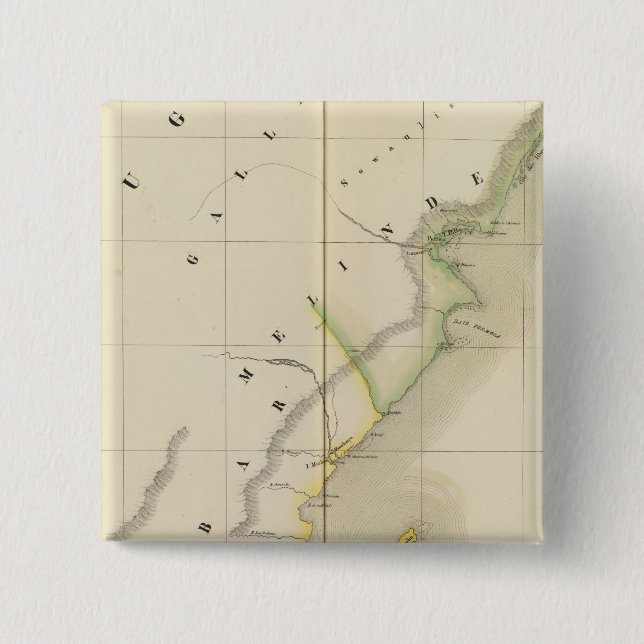 Chapa Cuadrada Somolia, Kenia 40 (Anverso)