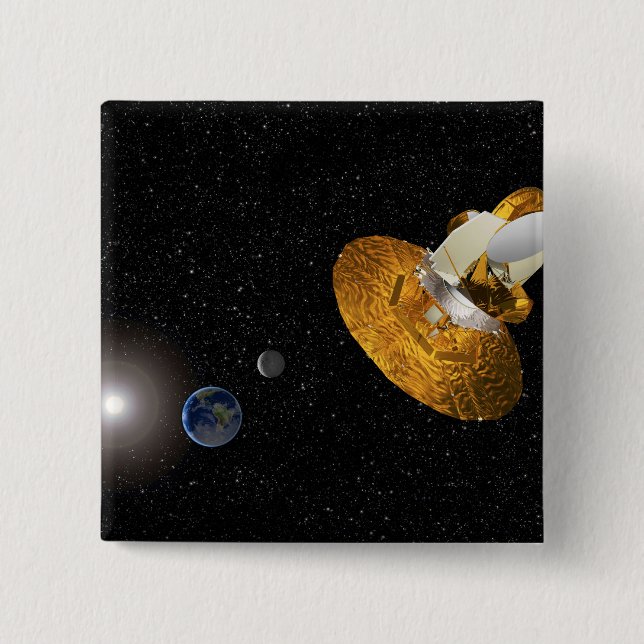 Chapa Cuadrada Sonda de anisotropía por microondas de Wilkinson (Anverso)