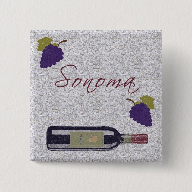 Chapa Cuadrada Sonoma Magnet (Anverso)