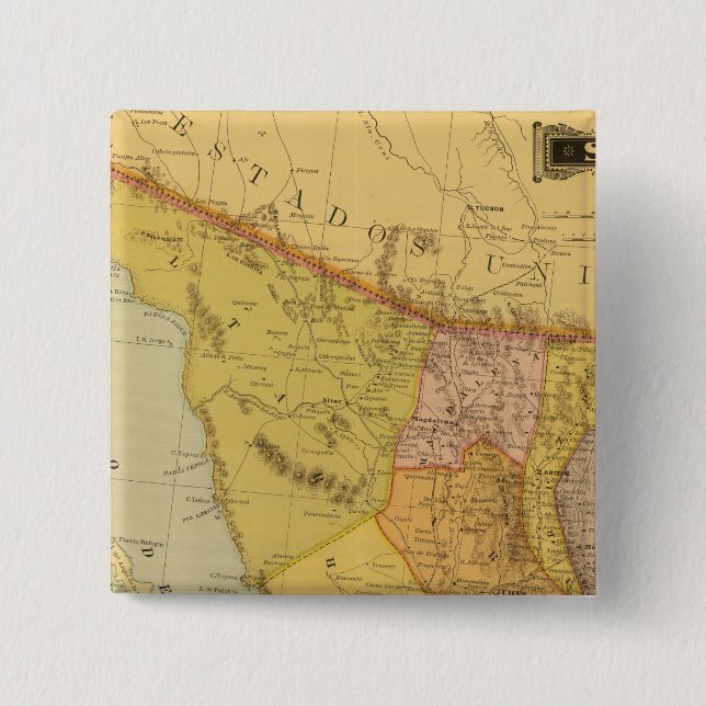 Chapa Cuadrada Sonora (Anverso)