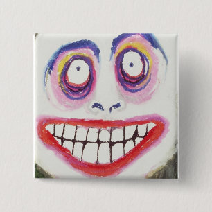 Chapa Cuadrada sonrisa del ojo