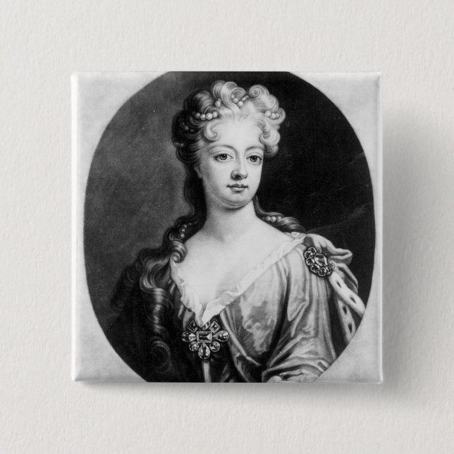 Chapa Cuadrada Sophia Dorothea, reina de Prusia (Anverso)