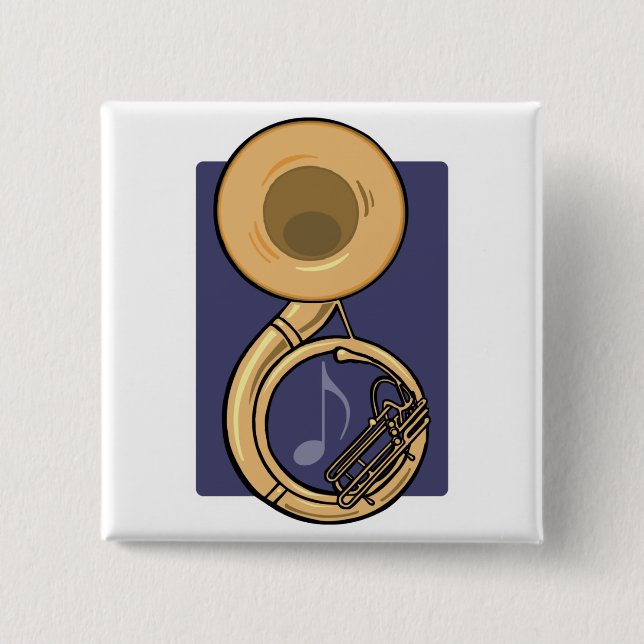 Chapa Cuadrada sousafone (Anverso)