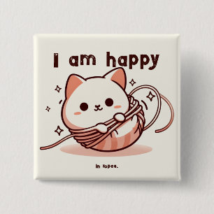 Chapa Cuadrada Soy feliz en las pistas
