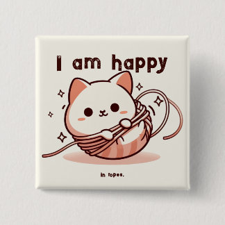 Chapa Cuadrada Soy feliz en las pistas