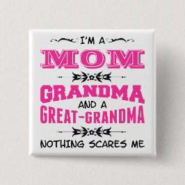 Chapa Cuadrada Soy mamá, abuela y una gran abuela