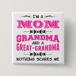 Chapa Cuadrada Soy mamá, abuela y una gran abuela