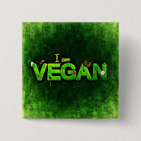 Soy Vegan Escrito Con Una Textura Grasa De Natural