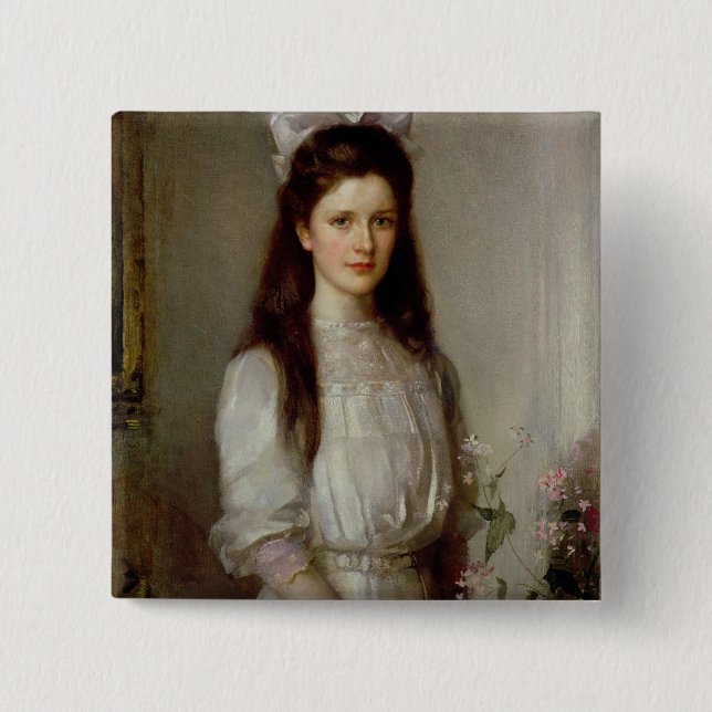 Chapa Cuadrada Srta. Christian Elspeth Mallock (Anverso)