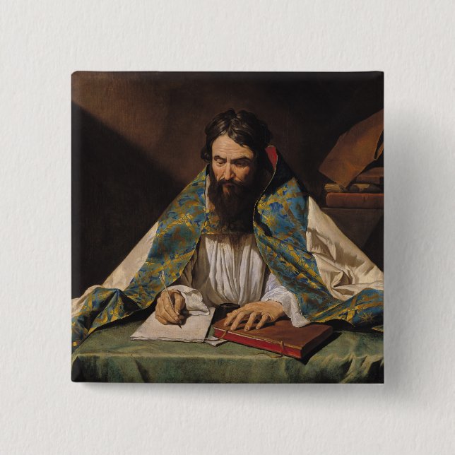 Chapa Cuadrada St Ambrose, c.1633-39 (Anverso)