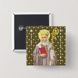 Chapa Cuadrada St. Etheldreda (Audrey) (P 003)