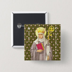 Chapa Cuadrada St. Etheldreda (Audrey) (P 003)