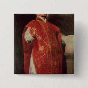 Chapa Cuadrada St Ignatius del fundador de Loyola de las jesuitas