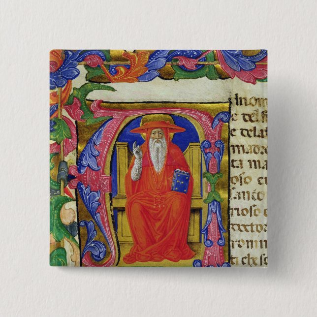 Chapa Cuadrada St Jerome (Anverso)