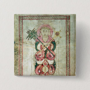 Chapa Cuadrada St Luke y su becerro con alas