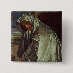 Chapa Cuadrada St Mary Magdalena que se acerca al sepulcro