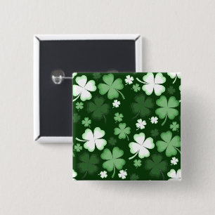Chapa Cuadrada St. Patrick's Day Shamrock