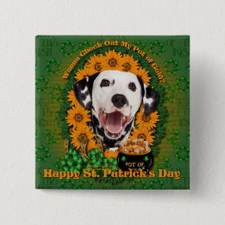 Chapa Cuadrada St Patricks - mina de oro - Dalmatian