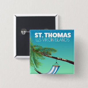 Chapa Cuadrada St Thomas Islas Vírgenes de los Estados Unidos.
