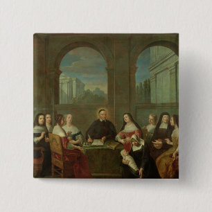 Chapa Cuadrada St. Vincent de Paul y las hermanas de caridad