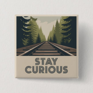 Chapa Cuadrada Stay Curious