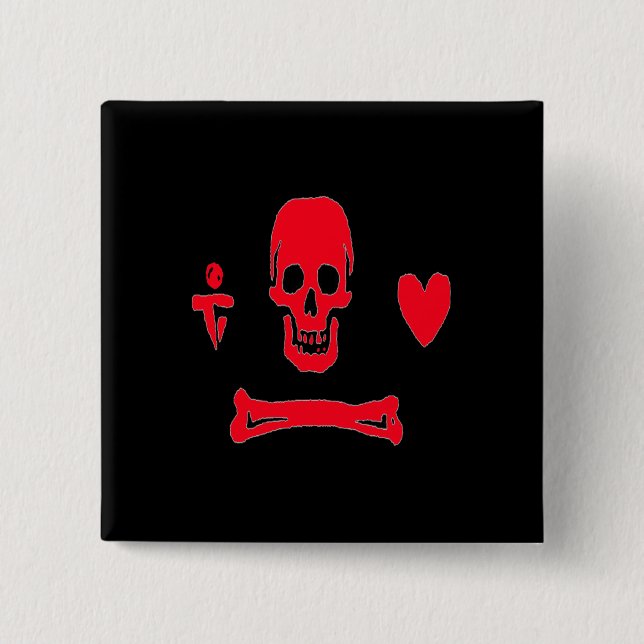 Chapa Cuadrada Stede Capo-Rojo (Anverso)