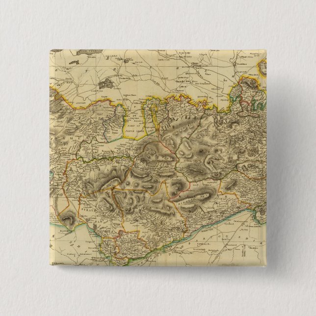 Chapa Cuadrada Stirlingshire (Anverso)