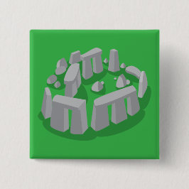 Chapa Cuadrada Stonehenge de Inglaterra